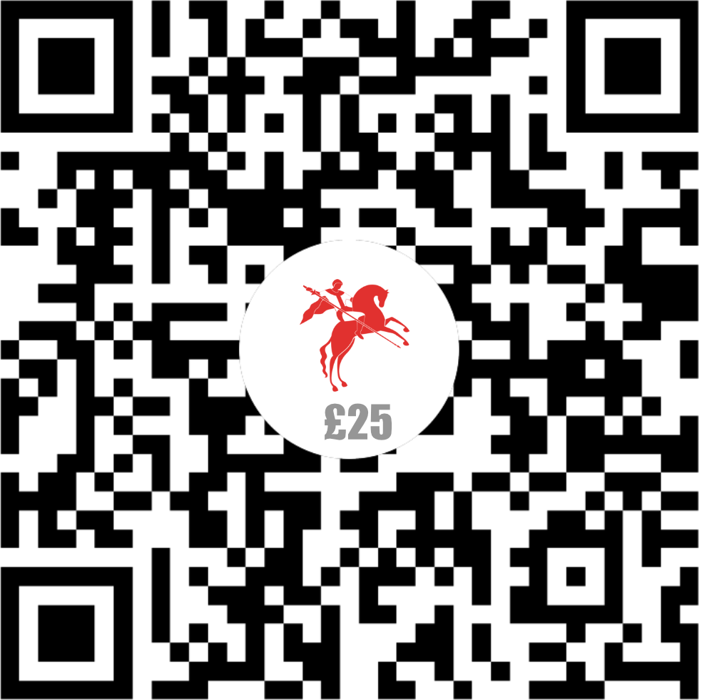 £25 one-off donation QR Code